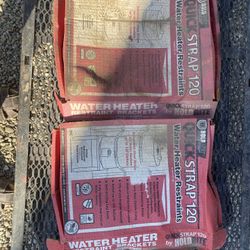 New Water Heater Straps