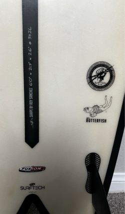 Roy Sanchez twin fin fish surfboard 6’0”