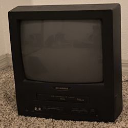 Sylvania SSC130B CRT TV (Built-in VHS)