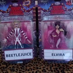 Tooney Terrors:  ELVIVRA or BEETLEJUICE