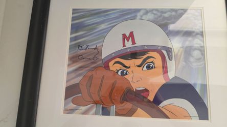 Speed Racer Signed Framed Print 2000