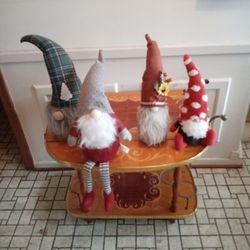 Four Decorative Gnomes For One Low Price 