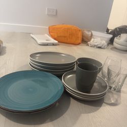 Plates And Glasses 