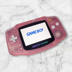 Nintendo Gameboy Advance GBA Fuchsia Pink Console