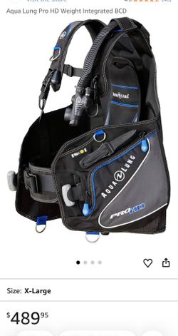 Aqualung Pro HD XL BCD Scuba Diving