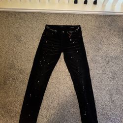 Purple Jeans Size 29 black 