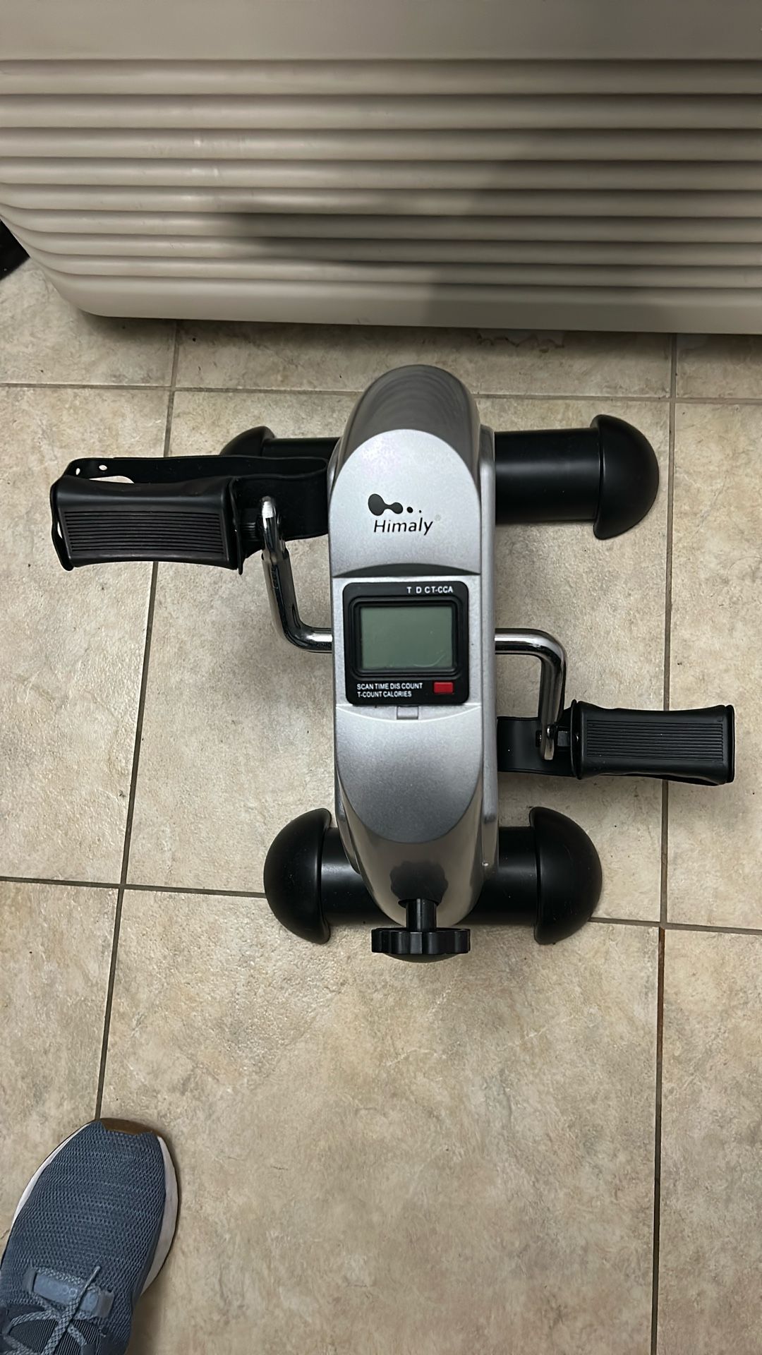 Mini Exercise Bike, himaly Under Desk Bike Pedal Exerciser