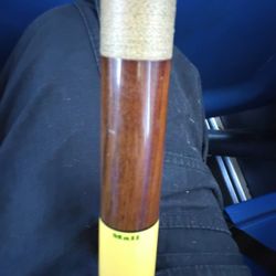  Pool Que Vintage Mali Green Label,,,needs Retip,,nice Straight Stick