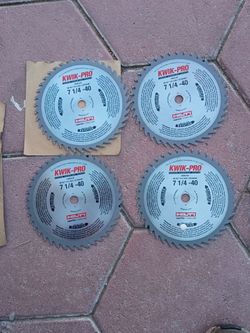 Skill saw blades New