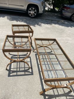 Glass Coffee & End tables