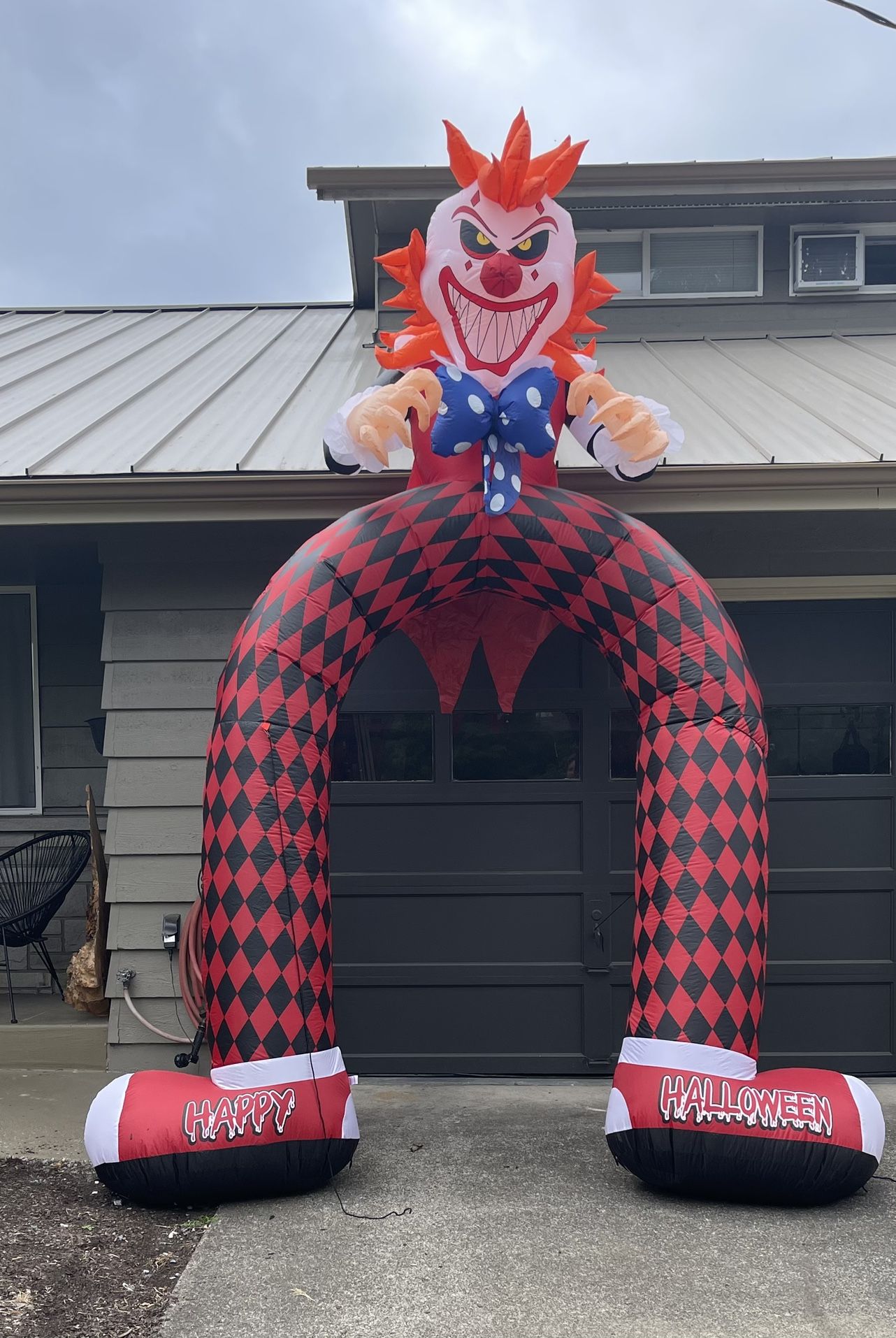 12 Foot Scary Clown