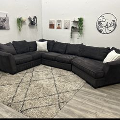 Gray Sectional Couch - Free Delivery