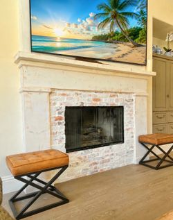 Whitewash Thin Brick Veneer