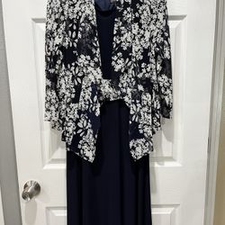*NEW* Jessica Howard Navy Blue Dress