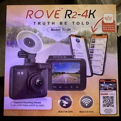 Rove R2-4K Dash Cam Model: R2-4K