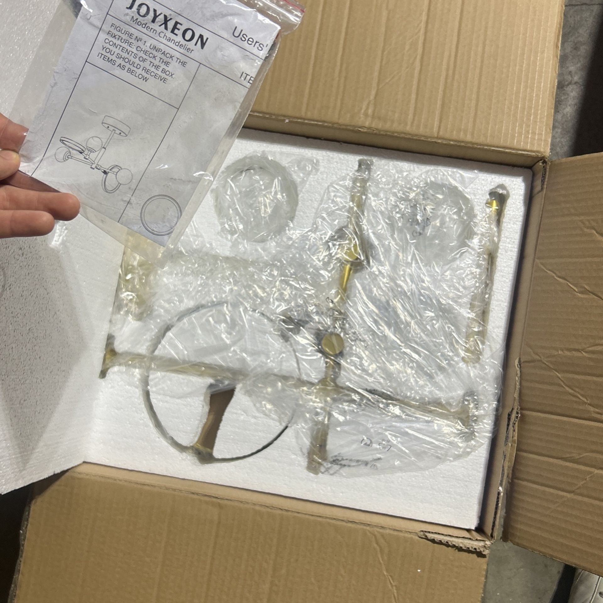 joyxeon modern chandelier 2 for sale!