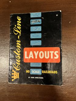 Atlas HO Scale Railroad Layouts John Armstrong Custom-Line 1(contact info removed)18DBE 48-pge
