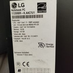 LG gram I7 13 Generation  Laptop