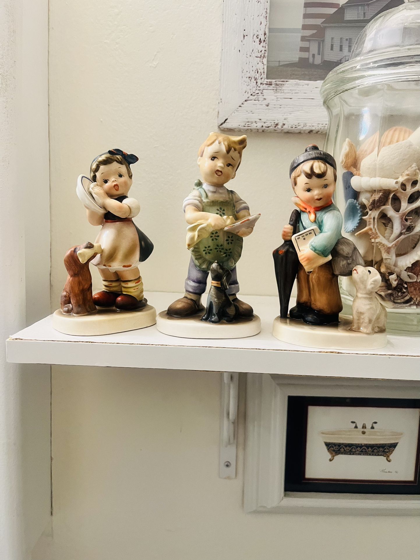 Vintage Napco Japan Hand painted Figurines