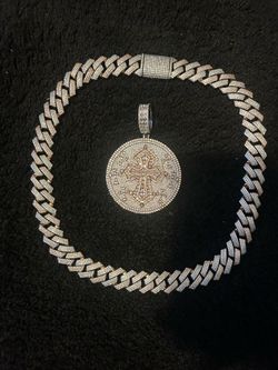 Rose gold cuban Link chain
