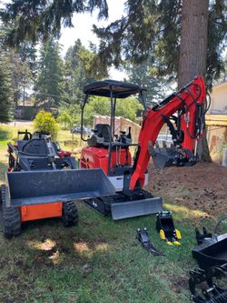 Mini Excavator & and Mini Skid