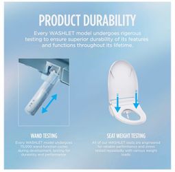 BEST TOTO Washlet C5 self cleaning, electric heated bidet
