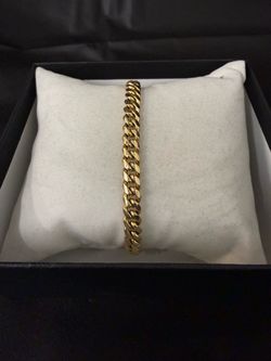 14kt Cuban Bracelet