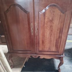 Antique Tv Cabinet 