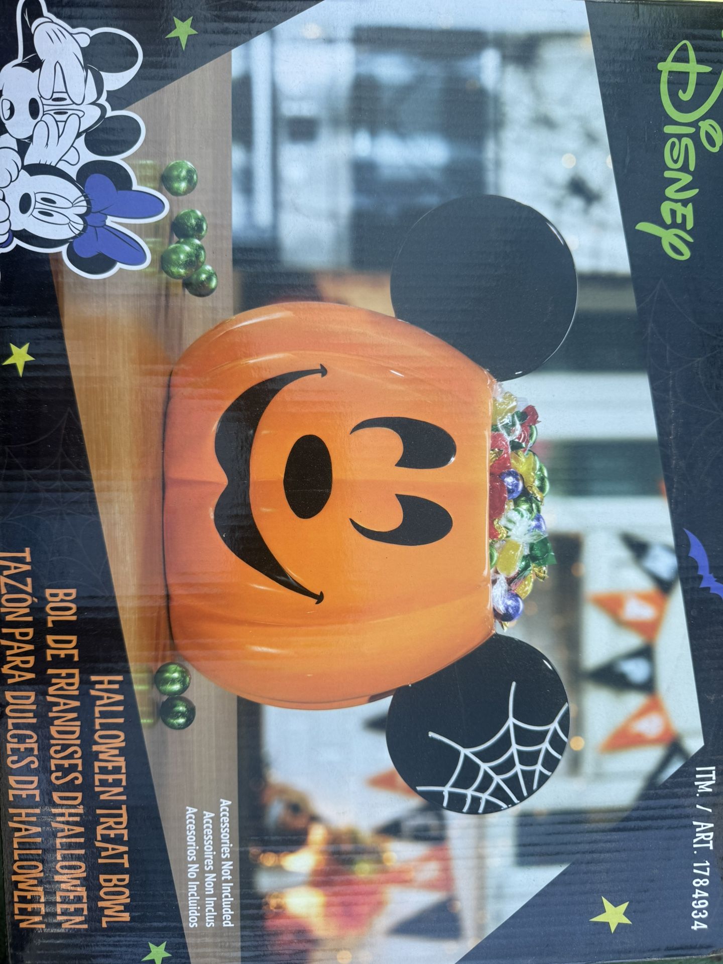 Disney Halloween Treat Bowl
