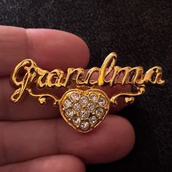 "Grandma" Brooch