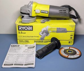 4-1/2in Corded Grinder Ryobi