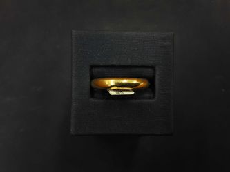 Ring - Wedding Band - Yellow Gold 18k (.750) 6.3 grams Size 11.5