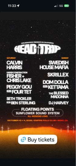 Head Trip (2 day)