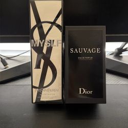 YSL Myslf & Dior Sauvage EDP 100ml (both)