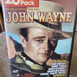 John Wayne 20 Movie Pack Digitally Remastered DVDs