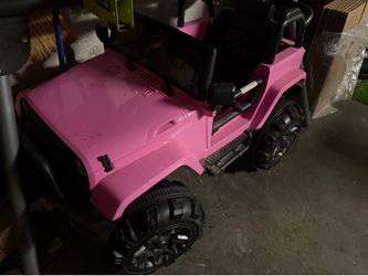 Pink Powerwheels Jeep for Kids