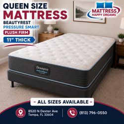 Queen Size Mattress BeautyRest Pressure Smart - 11” Thick – Factory Direct, Premium Comfort | Fast Same-Day Delivery 🚚