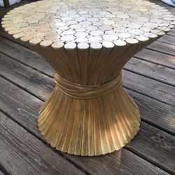 Bamboo End Table
