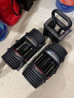 PowerBlock Pro pair + Stage 2 expansion | kettlebell  attachment