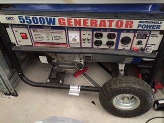 UST 5,500 Watt Power Generator