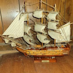 Wooden Old Sailing Vessel