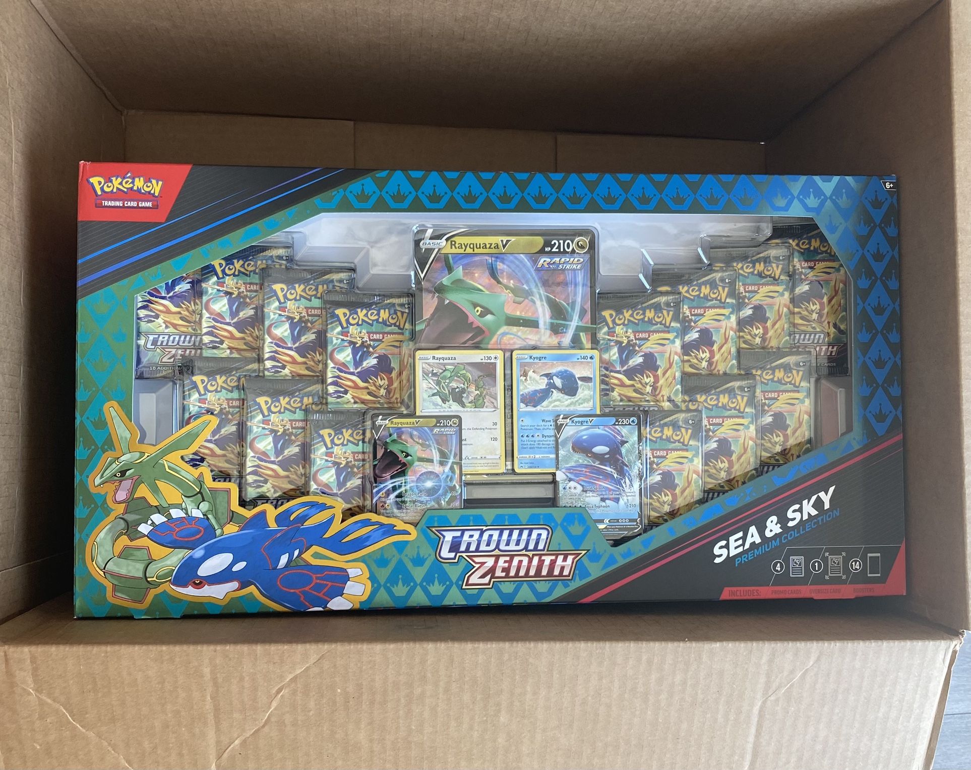 Pokemon Crown Zenith Sea & Sky Premium Collection Box