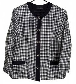 Joseph Feldman Vintage Women's Blazer Jacket Size 20W 80's 90's Preppy Old Money