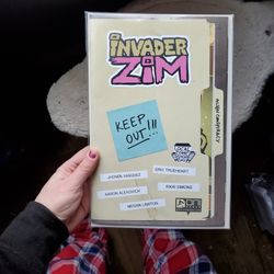 Invader Zim Comic Book. Alien Conspiracy "Secret Jurnal"