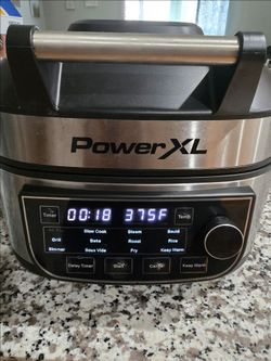 PowerXL 6qt. grill fryer combo model MFC-AF-6 With Air Fryer Lid Only
