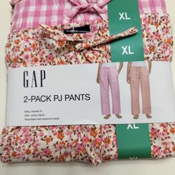 Brand new women’s Gap 2 pack pj pants size XL for $12 