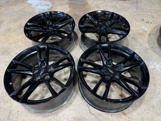 FREE DELIVERY (4) Original 20" Chevy Camaro OEM 2016-2023 Gloss Black Wheels Rims SS LT