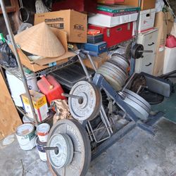 Olympic Weights and bench 
