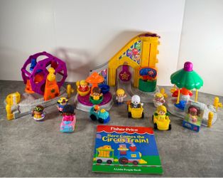 Fisher-Price Little People Amusement Park Lot