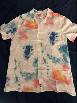 Hollister multicolored button up (NWT)